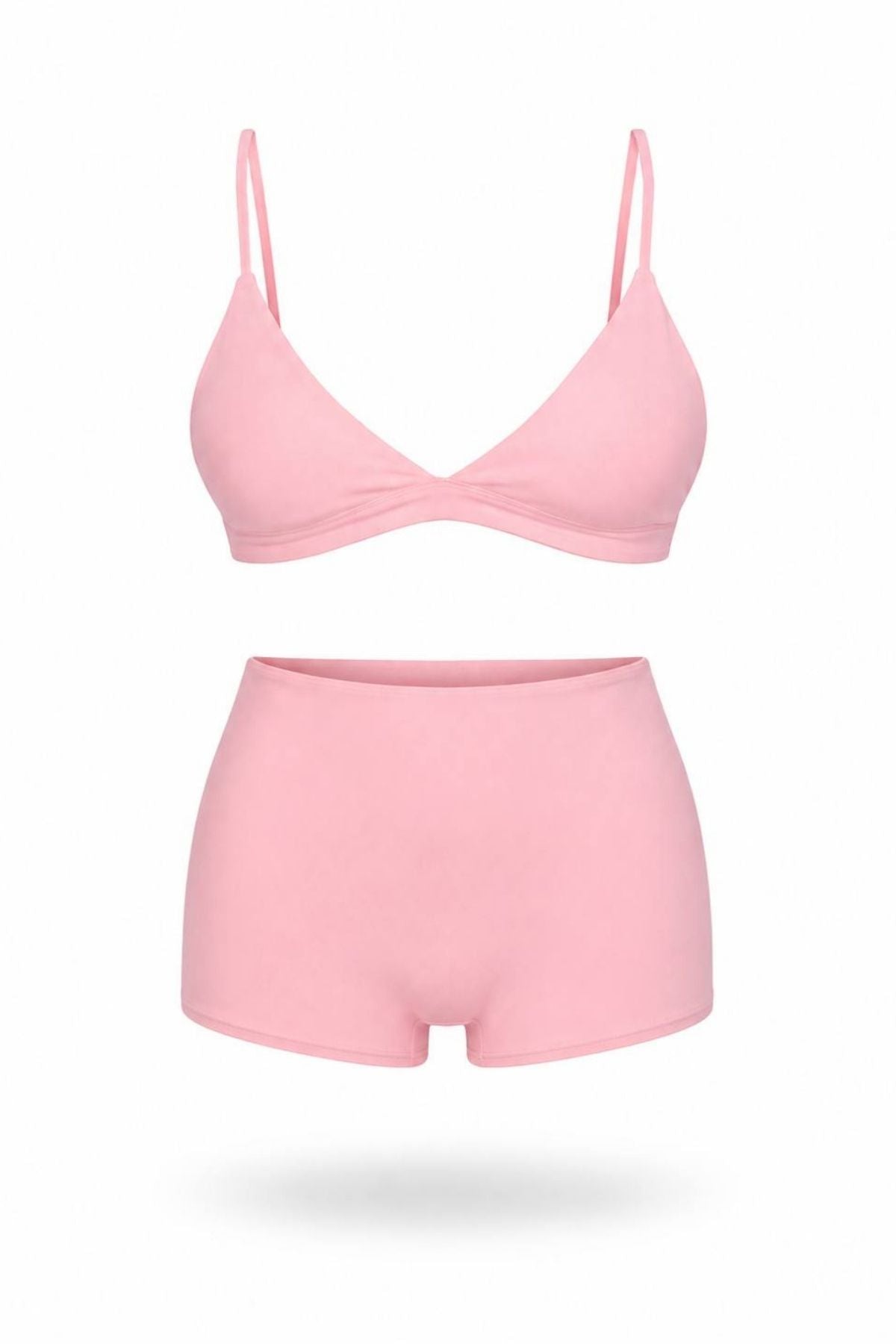 Victoria 3 lü Bralet Şort Mini Dantel Elbiese