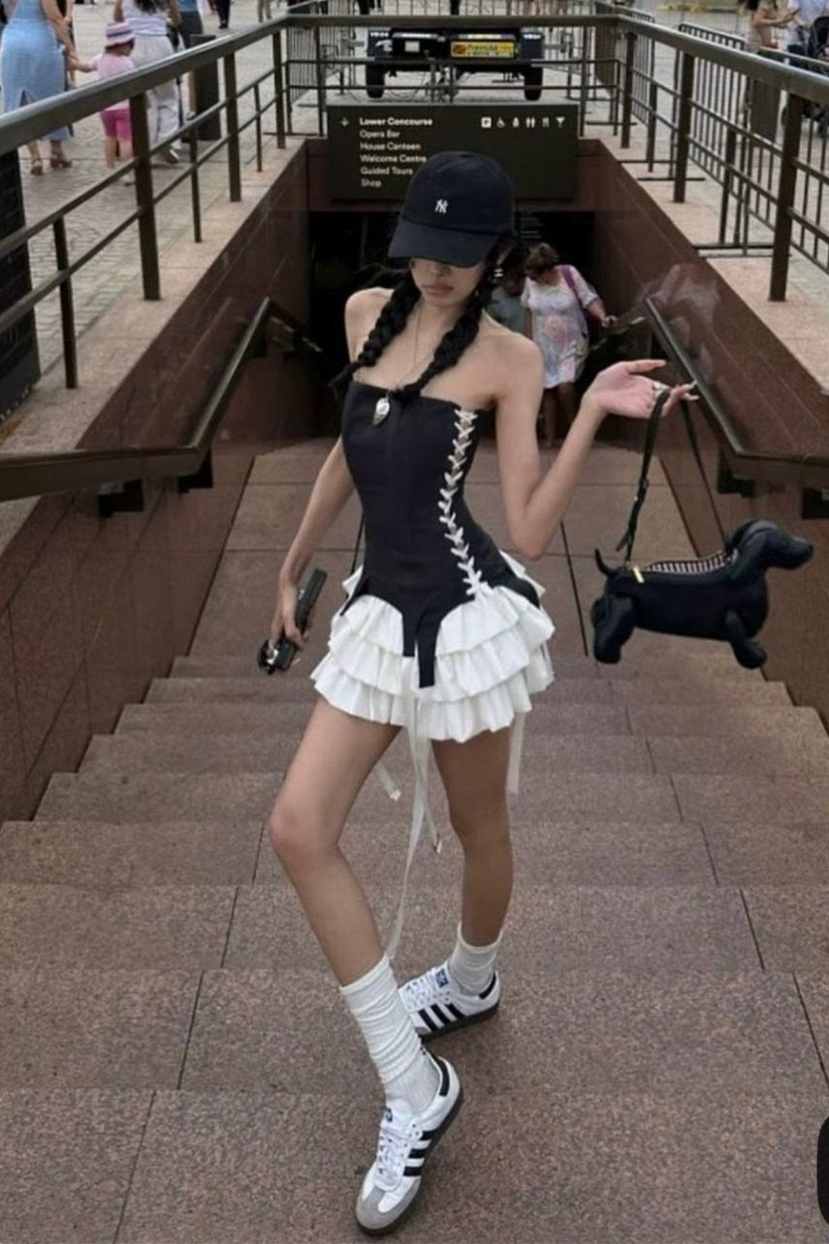 Straplez Model Kuş Gözü İp Detay Özel Tasarım Bustiyer