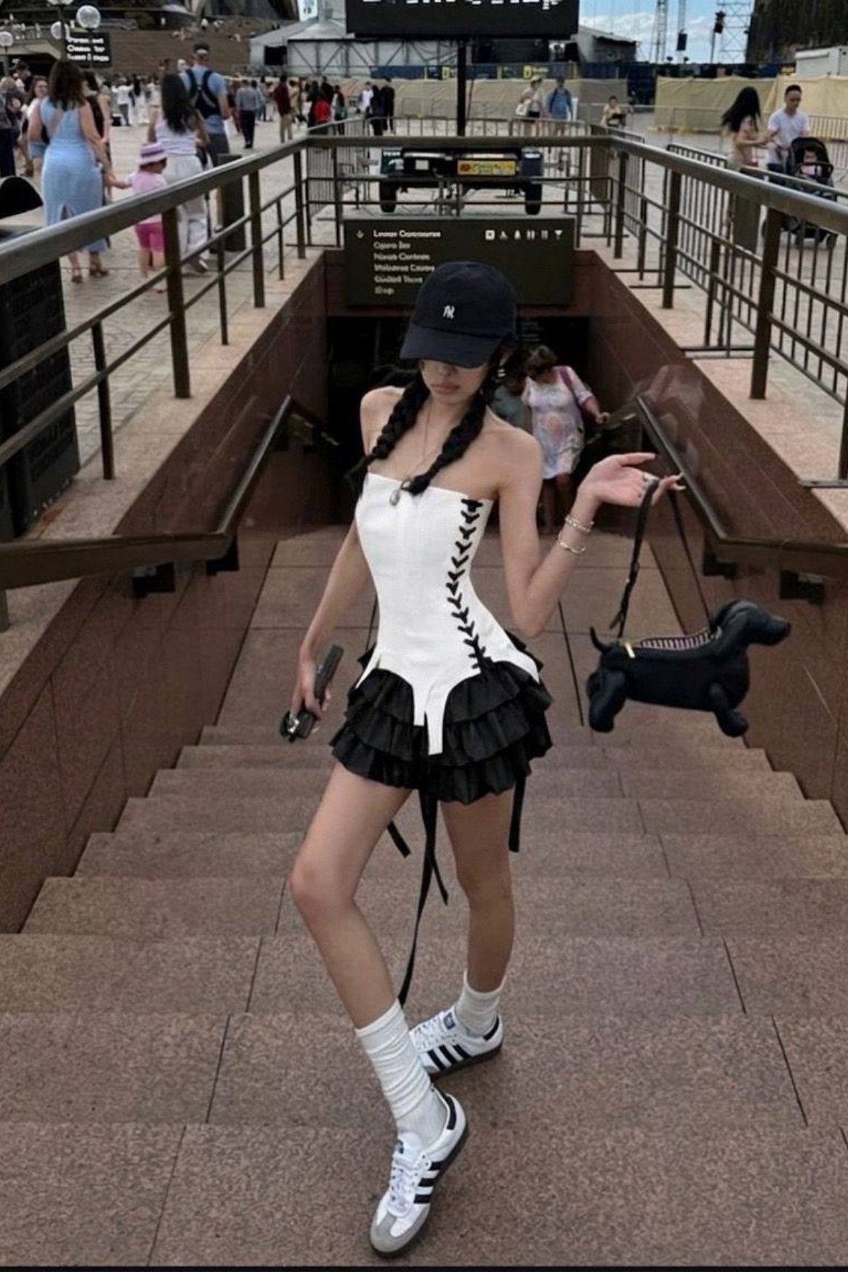 Straplez Model Kuş Gözü İp Detay Özel Tasarım Bustiyer